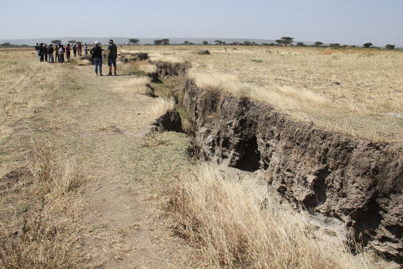 Modern rift in Etiopia, East Africa (S. Wołkowicz)