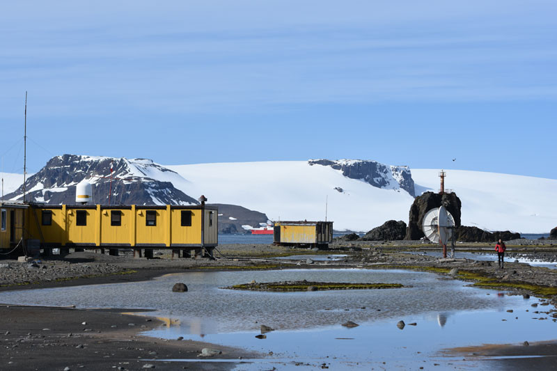 Stacja Arctowskiego na Wyspie Króla Jerzego (Fot. J. Nawrocki)