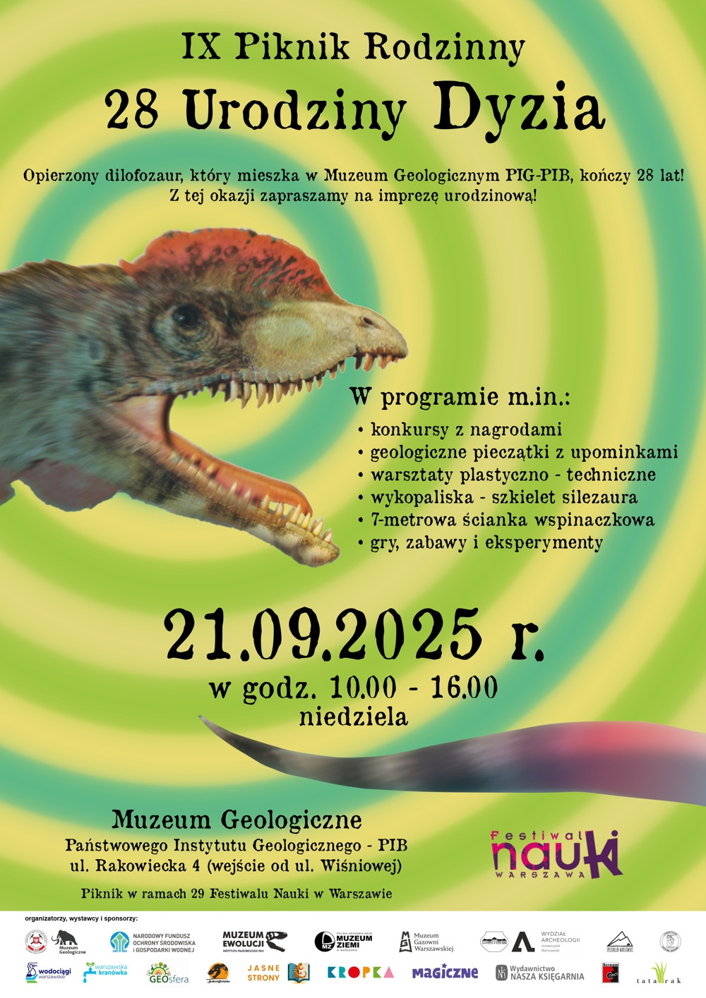 Plakat reklamujący wydarzenie