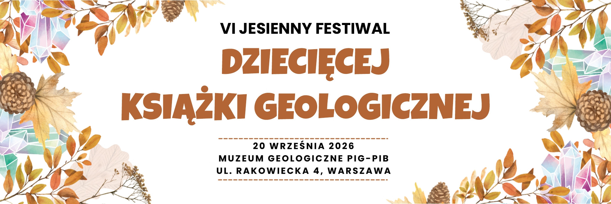 Baner z tytułem wydarzenia