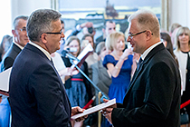 Fot. Wojciech Olkuśnik. Źródło: Oficjalny serwis fotograficzny Kancelarii Prezydenta RP Bronisława Komorowskiego