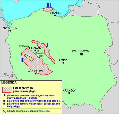 Mapa obszarów perspektywicznych tg pol