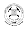 loga Państwowego Instytutu Geologicznego-PIB, czarno-białe