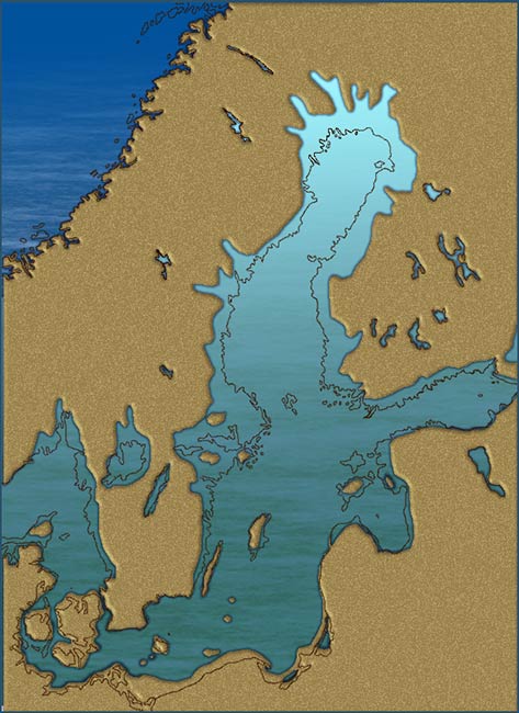 Morze Litorynowe ok. 8,0 tys. lat temu