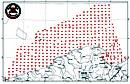 Atlas geochem.Bałtyku punkty poboru próbek