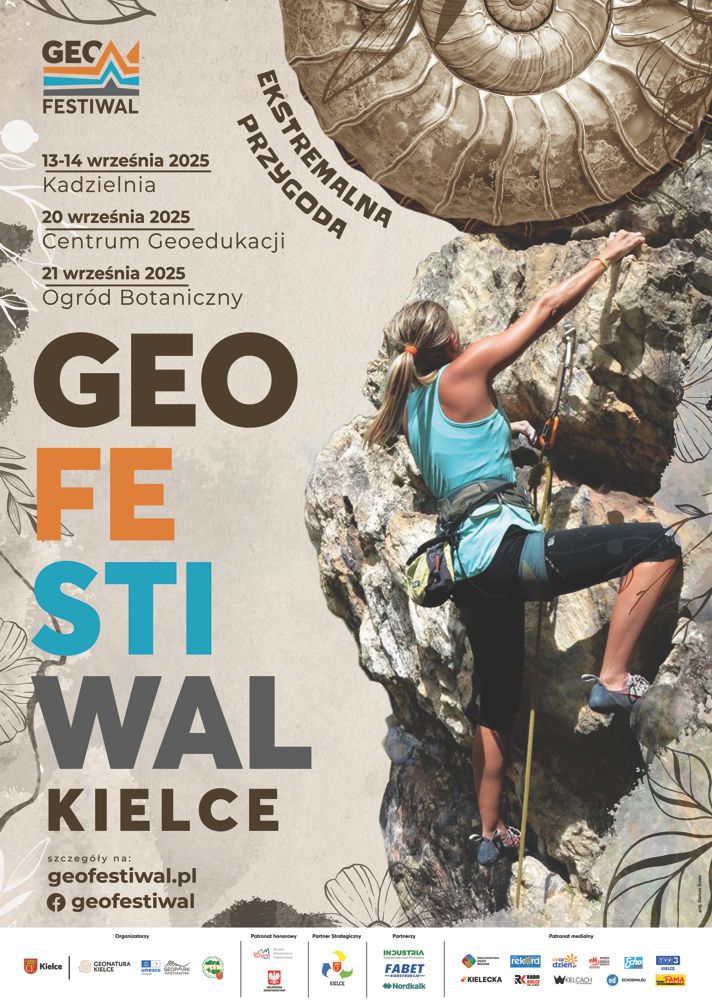 strona geofestiwal kielce 2025 plakat