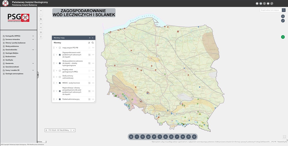 zagospodarowanie wód leczniczych