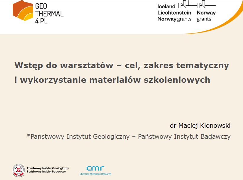 Prezentacja z konferencji zamykającej projekt: "Wstęp do warsztatów – cel, zakres tematyczny i wykorzystanie materiałów szkoleniowych"