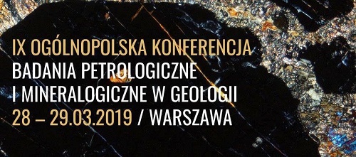 komunikat 2 konferencja petrologiczno - mineralogiczna 2019