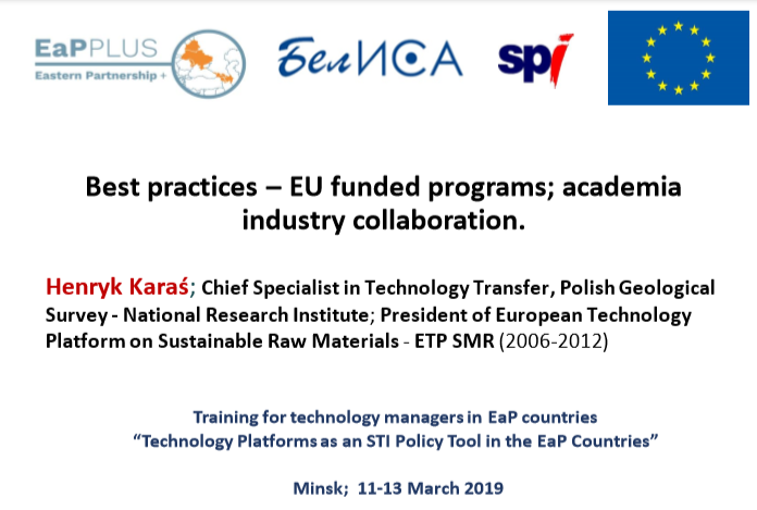 10 H Karas Best practices – EU funded programs