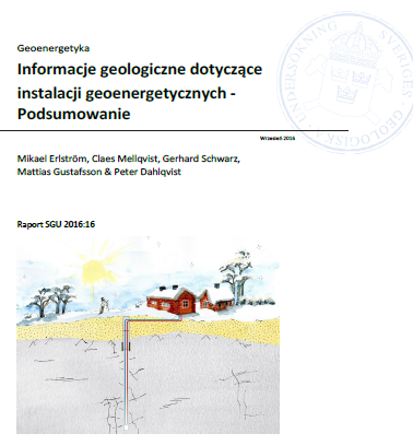 Podręcznik "Informacje geologiczne dotyczące instalacji geoenergetycznych - podsumowanie"