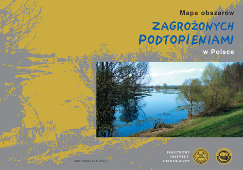 Mapa obszarów zagrożonych podtopieniami w Polsce