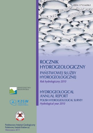 Rocznik hydrogeologiczny Państwowej Służby Hydrogeologicznej 2010
