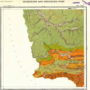 2020 Geologia Karpat - Mapy geologiczne Karpat