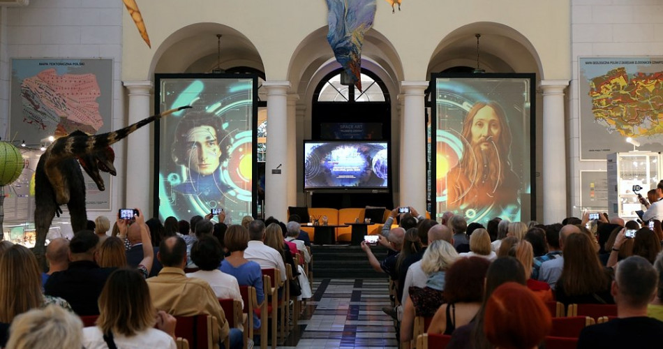 Rozmowa Mikołaja Kopernika i Leonarda da Vinci