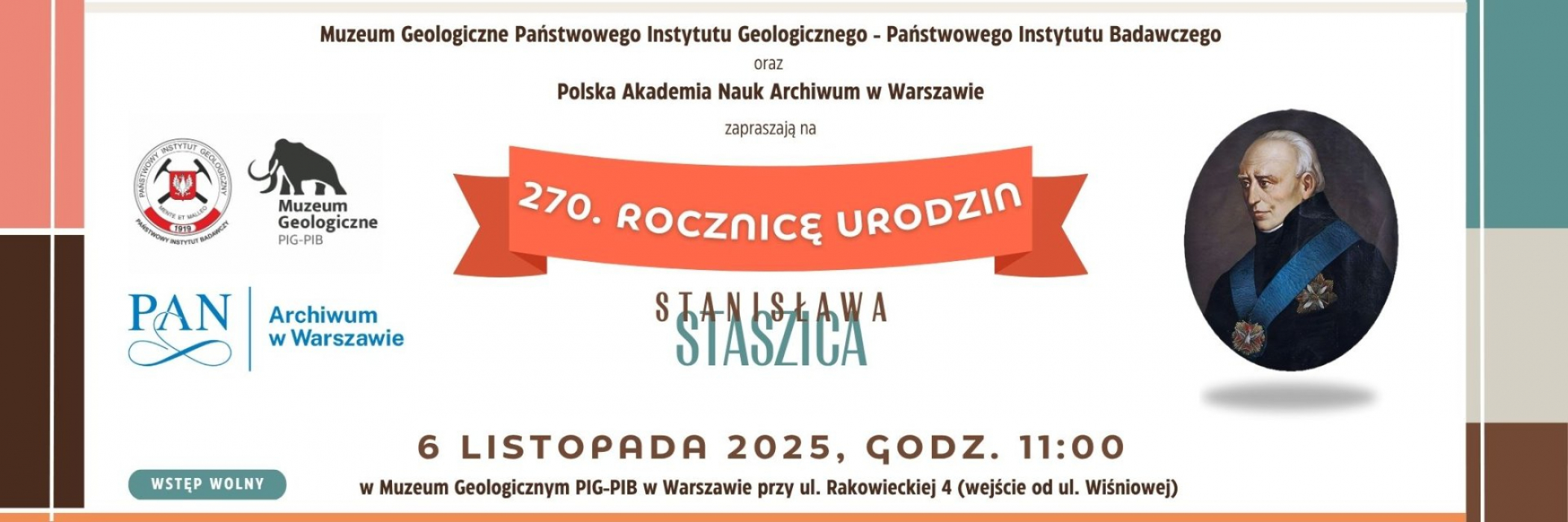 270 rocznica urodzin Stanisława Staszica