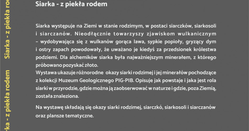 Oferta wystawiennicza - Siarka 02