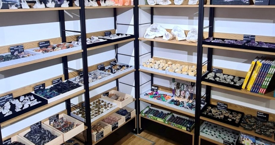LAVA – sklep przy Muzeum Geologicznym w Warszawie
