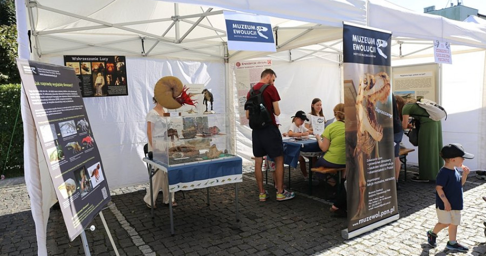Stoisko Muzeum Ewolucji