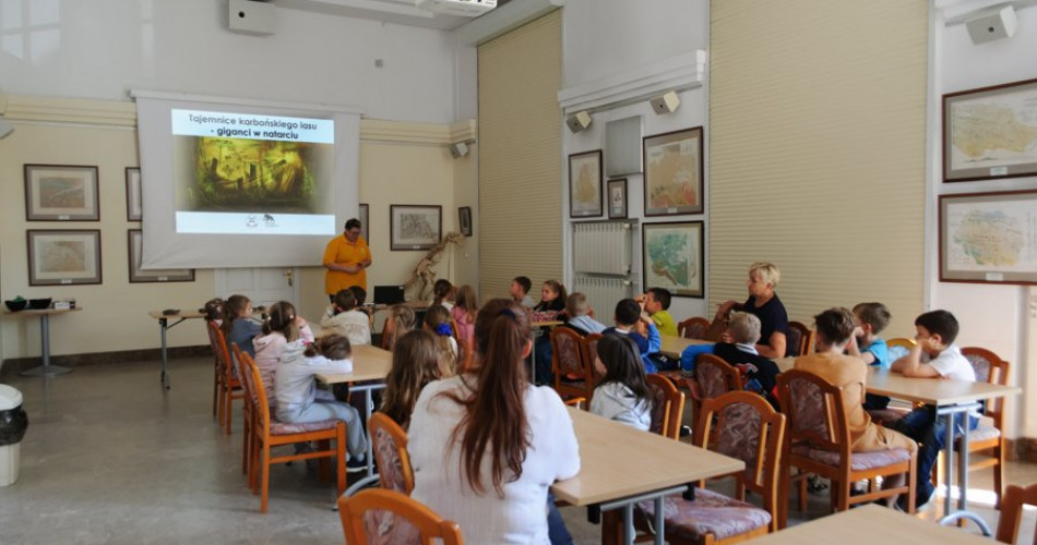 Lekcja Tajemnice karbońskiego lasu