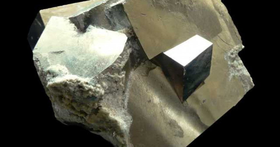 Połysk metaliczny – piryt